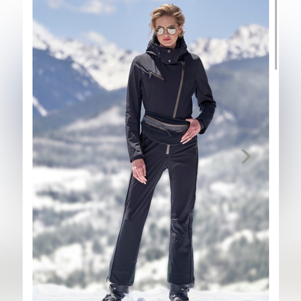Frauenschuh Gwen Black Ski Suit